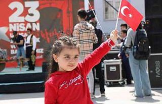 Kayseri’de 23 Nisan coşkusu