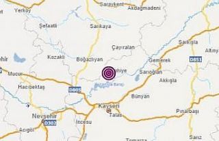 Kayseri’de deprem