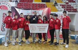 Kayserili sporcular Sivas’tan 5 madalya ile döndüler