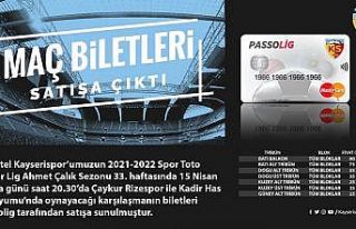 Kayserispor-Rizespor maçının bilet fiyatları belli...