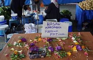 Kazada hayatını kaybeden pazarcıyı arkadaşları...