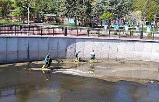 Keçiören’de dere yatakları temizleniyor