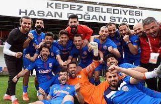 Kepez Belediyespor play off biletini cebine koydu