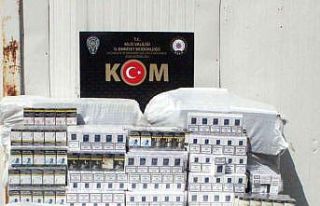 Kilis’te kaçak sigara operasyonu
