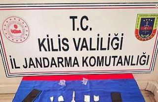 Kilis’te uyuşturucu operasyonu