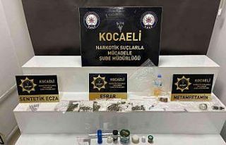 Kocaeli’de üç farklı uyuşturucu operasyonunda...