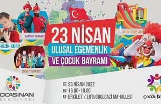 Kocasinan’da 23 Nisan dolu dolu geçecek