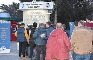 Kocasinan’da iftar vakti yolda kalanlara ’İkram...