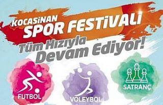 Kocasinan’da Liselerarası Spor Festivali devam...