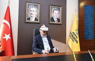 Konya Büyükşehir ilk Metaverse toplantısını...