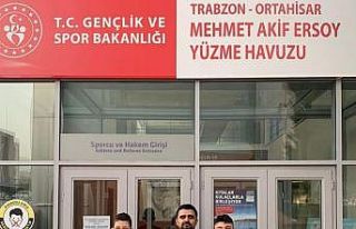 Körfezli yüzücüler Trabzon’dan madalyalarla...