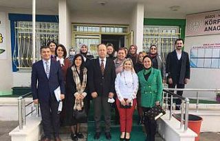 Körpeşler anaokulunda değerlendirme toplantısı...