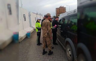 Kovancılarda trafik denetimi