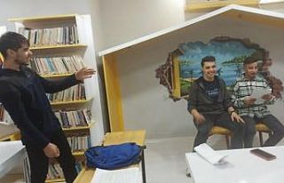Köyceğiz’de öğrenciler okudukları kitaptaki...