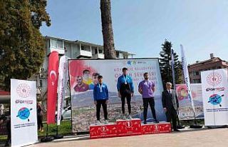 Köyceğiz’de yapılan kano yarışlarında bahar...