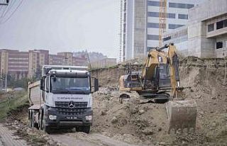 Kütahya’da yol genişletme çalışmaları
