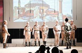 Kut’ül Amare Zaferi için öğrenciler gösteri...