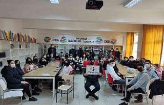 Lise öğrencileri ‘Doğaya Karşı Sorumluluklarımız’...