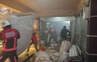 Malatya’da depo yangını