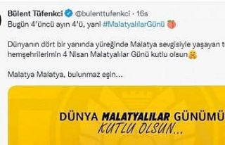 Malatyalılar Günü’ne sosyal medya ilgisi