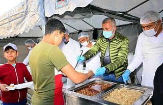 Manavgat’ta Ramazan boyunca 200 bin kişiye iftar...