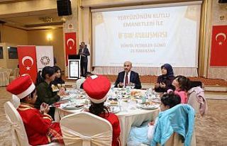 Mardin Valisi Demirtaş, yetim ve öksüz çocuklarla...