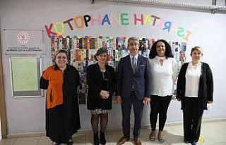 Marmaris Belediyesi Ahu Hetman Okulu’na kütüphane...