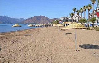 Marmaris’te halk plajları yaza hazırlanıyor