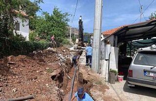Marmaris’te Kırsal Mahallelerinin içme suyu hatları...