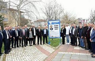 Meclis üyesi Murat Erbaş’ın ismi parkta yaşayacak