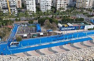 Mersin’de Avrupa Triatlon Kupası’nda ilk yarışlar...