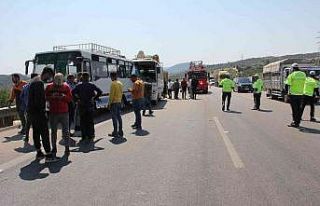 Mersin’de otobanda zincirleme kaza: 1’i ağır...
