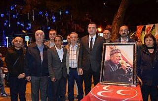 MHP Efeler’den Alparslan Türkeş için lokma hayrı
