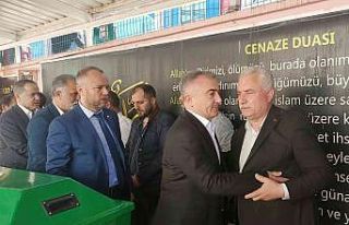 MHP’li başkanın ağabeyi son yolculuğuna uğurlandı