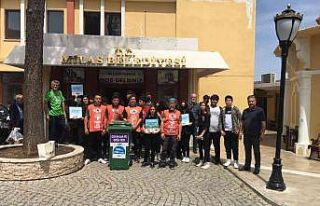 Milas’ta atık pil ve kullanılmayan ilaçlar toplandı