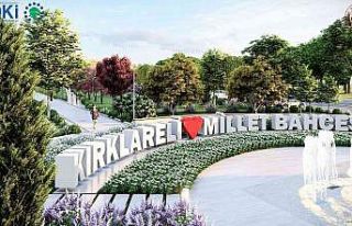 Millet Bahçesi inşaatı Kırklareli’nde başladı