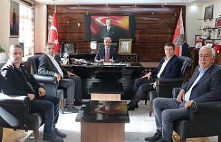 Milletvekili Tutdere, Emniyet Müdürünü ziyaret...