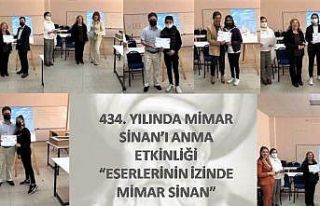 Mimar Sinan vefatının 434’üncü yılında “Eserlerinin...