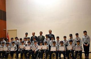 Minik izcilerden müthiş performans