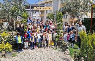 Minik öğrenciler önce öğrendi sonra uyguladı