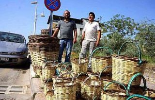 Minyatür sepetler ilgi odağı oldu