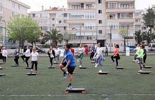 Mudanya Belediyesi’nden açık havada spor etkinliği