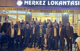 Muhtarlar iftar yemeğinde buluştu