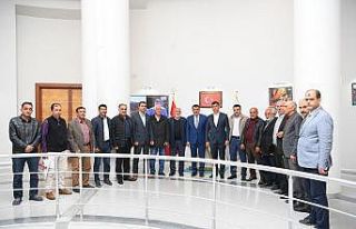 Muhtarlardan hizmet teşekkürü