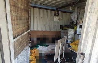 Narenciye satıcısı ölü bulundu