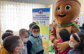 Öğrenciler sıfır atığı ‘Fındıkcan’ ile...