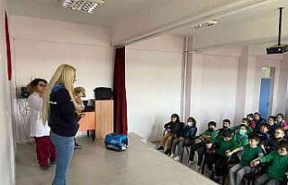 Öğrencilere havanlar tanıtıldı