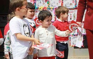 Okul Öncesi Etkinlik Merkezi’nde 23 Nisan coşkuyla...