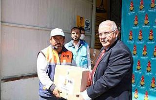 Onikişubat Belediyesinden personellere Ramazan kolisi