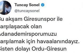 Ordu’da hava ulaşımına sis engeli